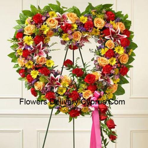 Lovely Heart Shaped Wreath