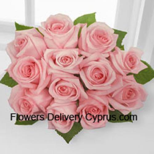 12 Mooie Roze Rozen